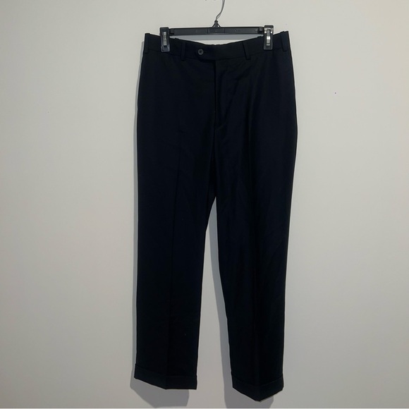 Men’s Paul Benteley Flor Navy Blue Dress Pants
